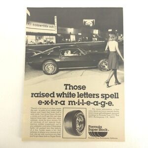 Vintage Pontiac Firebird Muscle Car Print Ad Garage Decor 1978 Art Advertising